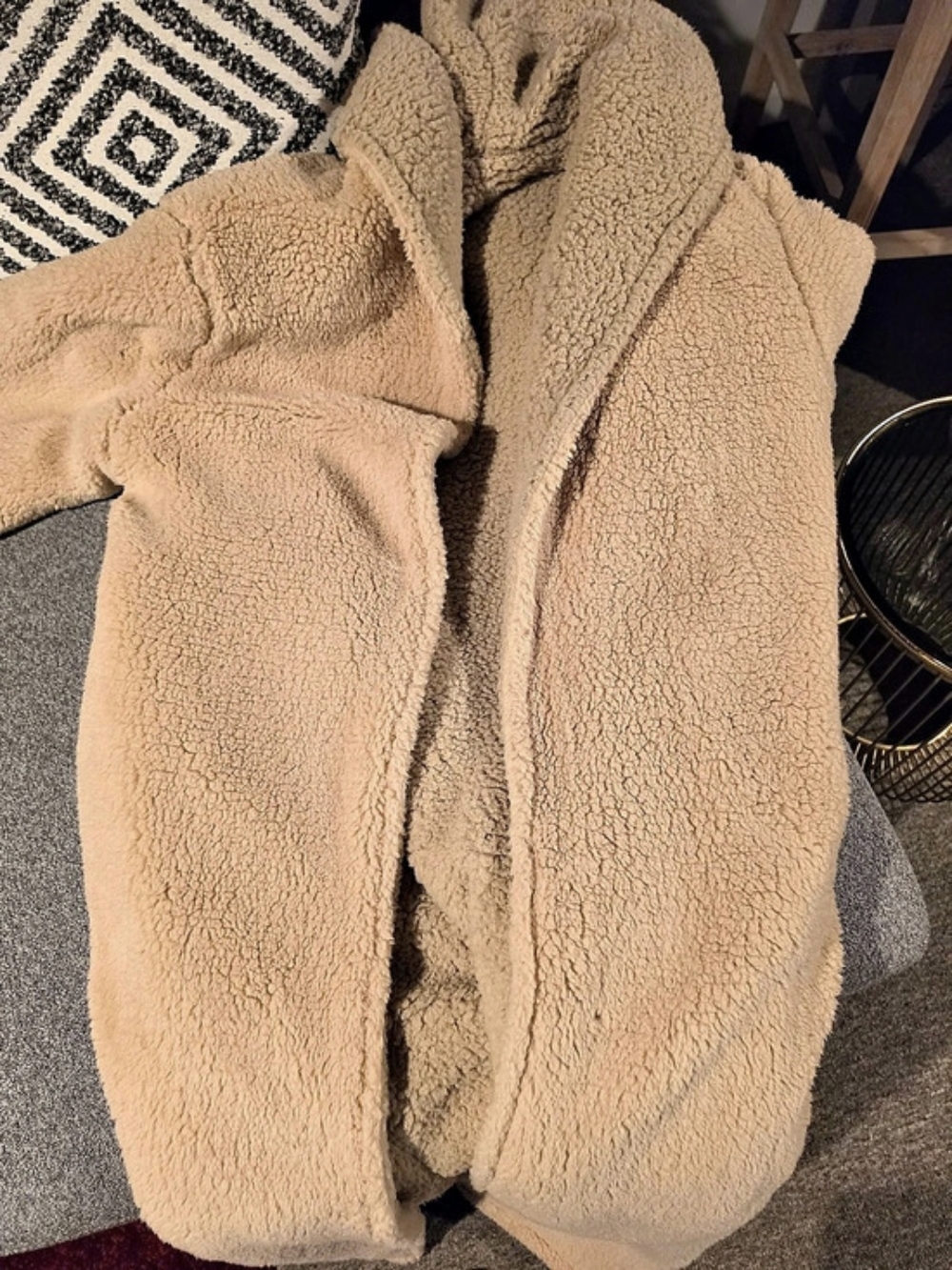 Akira Teddy Jacket in Brown NWT